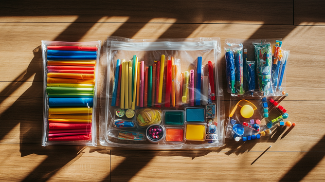 Saco plástico com fecho ziplock: praticidade e organização