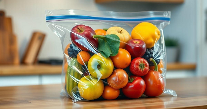 Saco plástico com fecho ziplock: praticidade e organização para o seu dia a dia