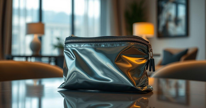 Saquinho Metalizado Zip: Proteção e Estilo
