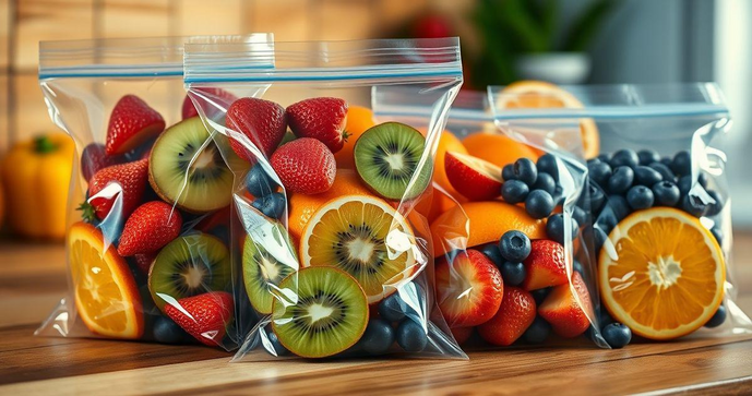 Vantagens do Saco com Fecho Ziplock