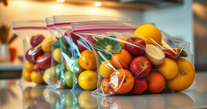 Sacos plásticos com fechamento zip lock: praticidade e segurança para seu dia a dia