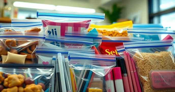 Saquinhos Plásticos com Fecho Ziplock: Praticidade e Organização para o Dia a Dia